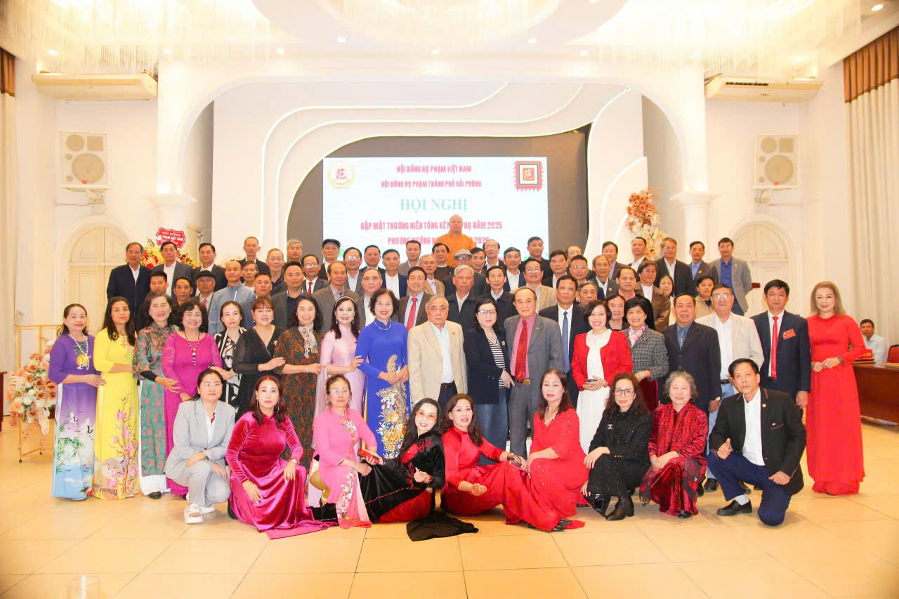  HỌ PHẠM HẢI PHÒNG: CỦNG CỐ ĐẠI ĐOÀN KẾT DÒNG HỌ – CHỦ ĐỘNG KIẾN TẠO GIÁ TRỊ TRONG GIAI ĐOẠN MỚI