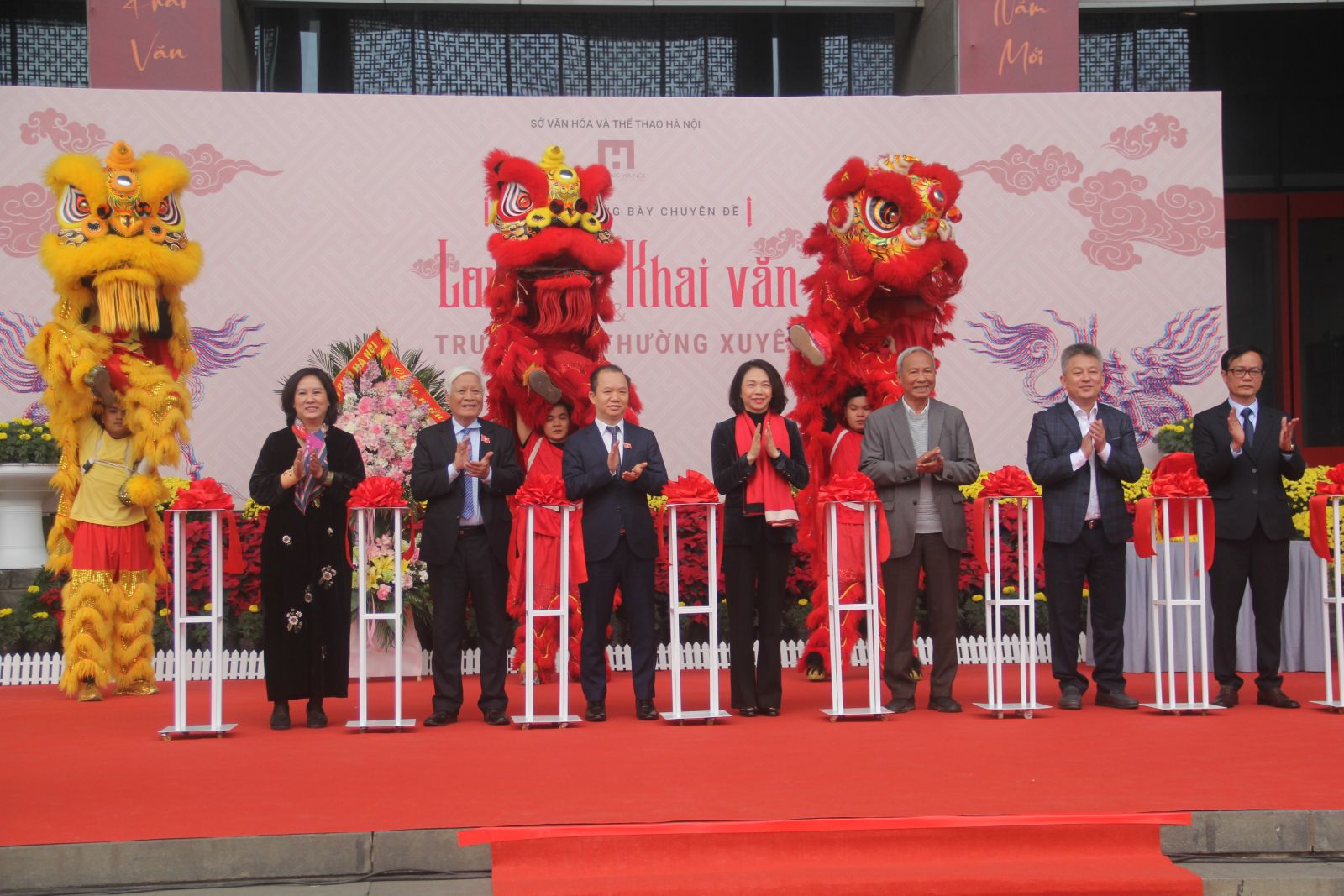  KHAI MẠC TRƯNG BÀY “LONG MÃ KHAI VĂN” TẠI BẢO TÀNG HÀ NỘI