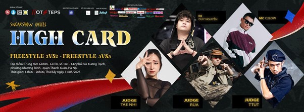  HOTSTEPS 2025 “HIGH CARD” SNEAKSHOW BATTLE - KHI ĐAM MÊ LÊN TIẾNG, VŨ ĐIỆU THẮP LỬA SÂN KHẤU