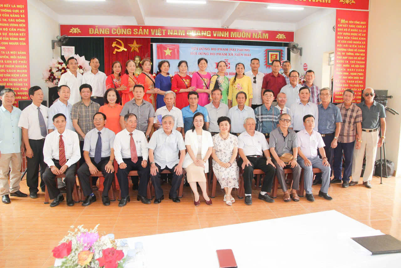 Hội đồng Họ Phạm Xã Kiến Hải: BƯỚC KHỞI ĐẦU ĐẦY TRIỂN VỌNG