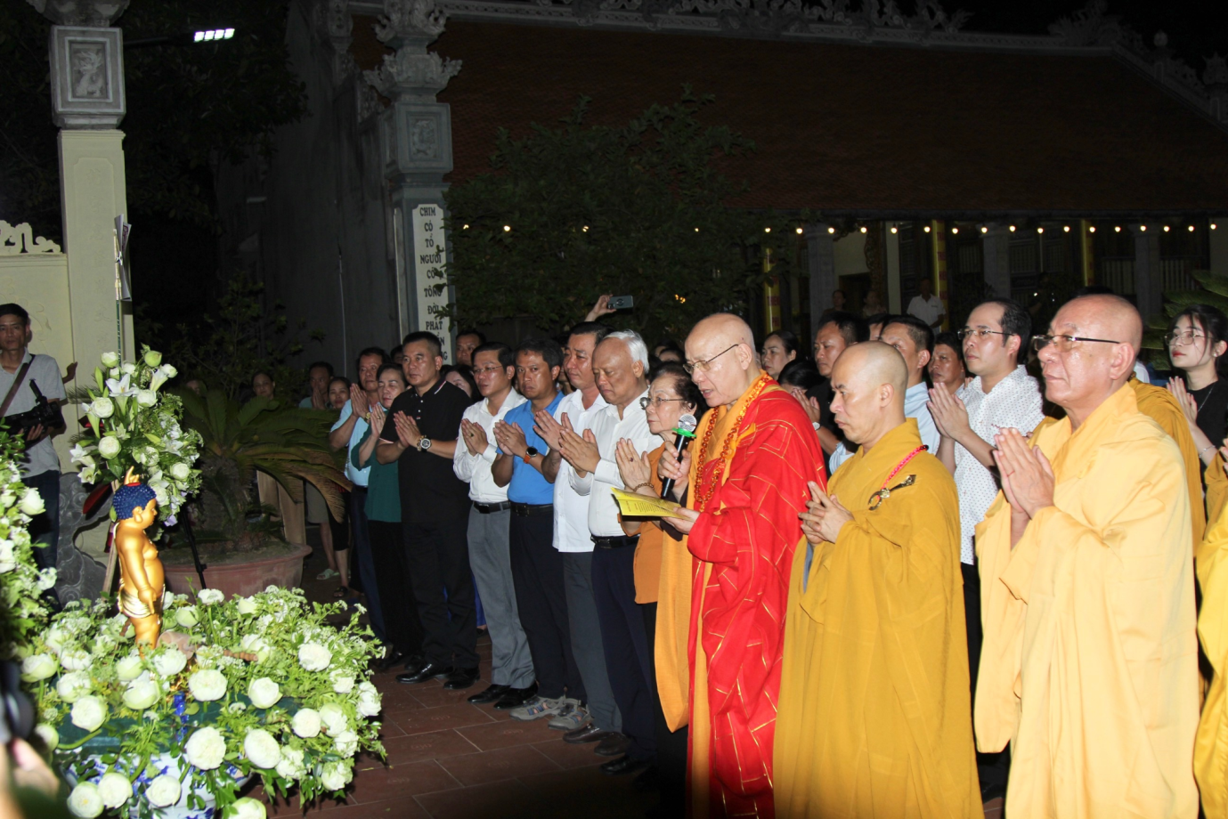  Huyện Đảo Bạch Long Vĩ hân hoan mừng Đại lễ Phật đản và Công bố quyết định trụ trì Chùa Bạch Long - Phật Lịch.2569 DL.2024