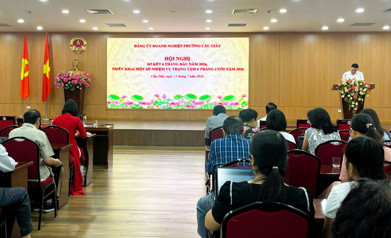  Đảng ủy Doanh nghiệp phường Cầu Giấy: Đổi mới phương thức lãnh đạo, nâng cao sức chiến đấu của tổ chức Đảng