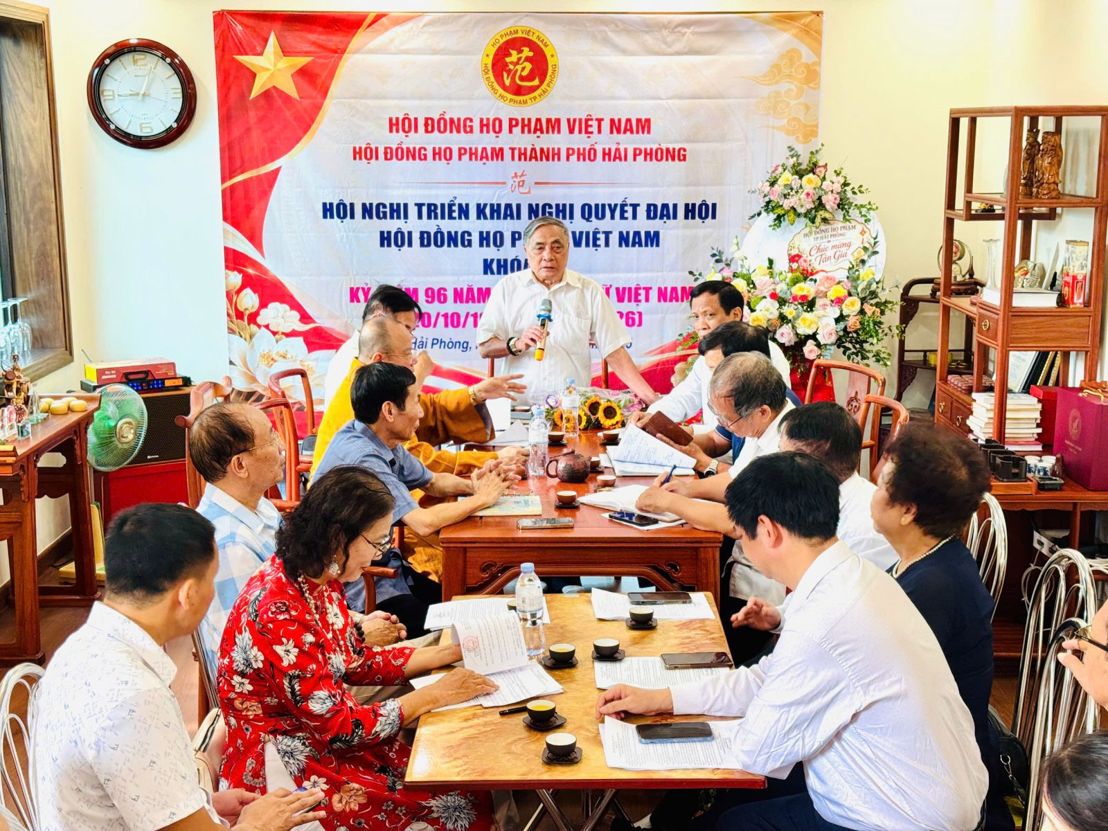 Hội đồng Họ Phạm thành phố Hải Phòng triển khai Nghị quyết Đại hội IX Họ Phạm Việt Nam