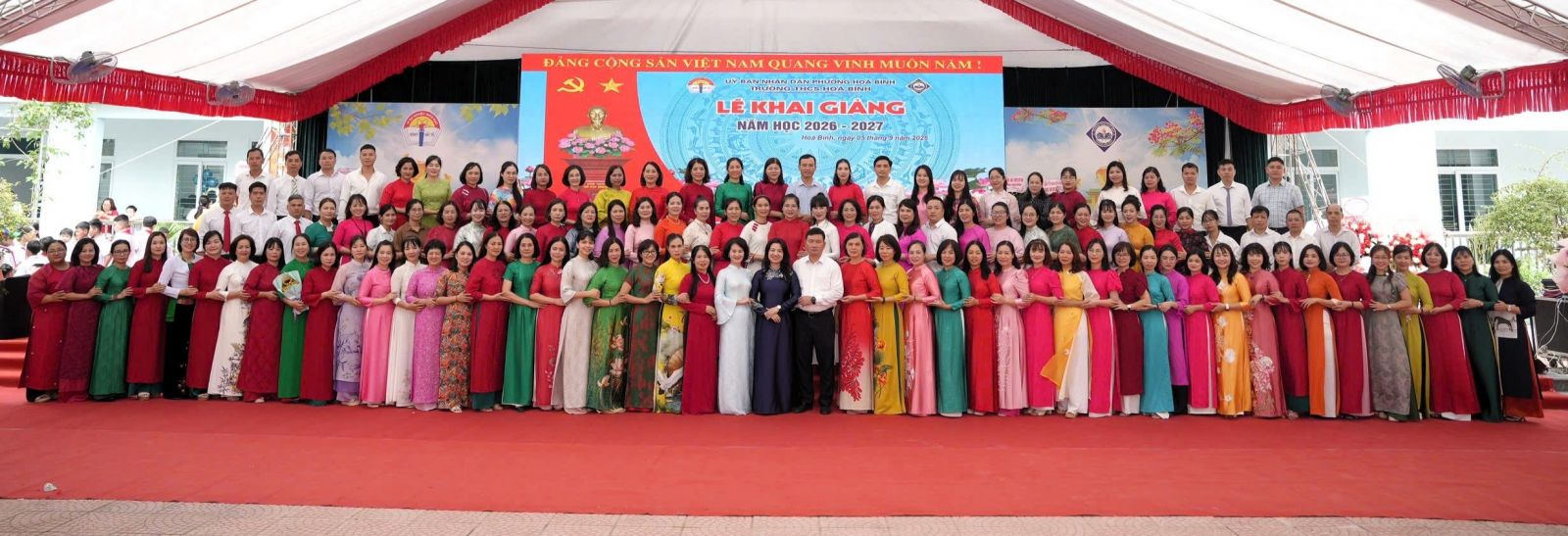  THCS HÒA BÌNH: NĂM DÒNG KÝ ỨC HỘI TỤ TRONG MỘT MÙA KHAI TRƯỜNG