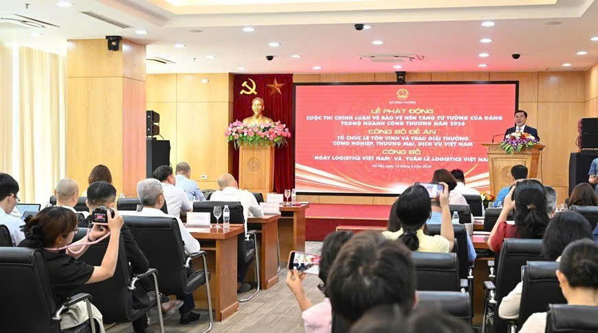 PHÁT ĐỘNG CUỘC THI CHÍNH LUẬN VÀ CÔNG BỐ GIẢI THƯỞNG TÔN VINH DOANH NGHIỆP NGÀNH CÔNG THƯƠNG
